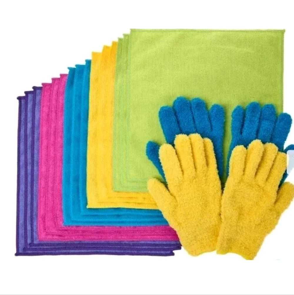 Sparkle & Shine 19-piece Microfiber Cleaning Kit